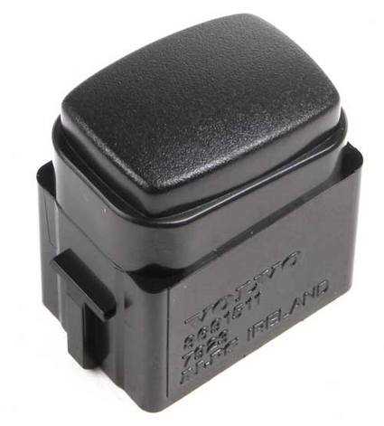 Volvo Push Button Cap (Gray) 8691511